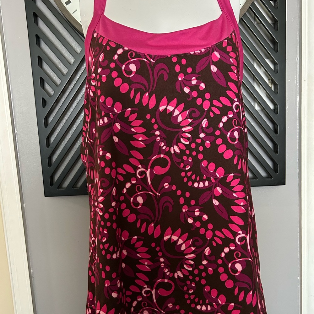 $Final sale$Danskin Now Pink and Brown Women's Top